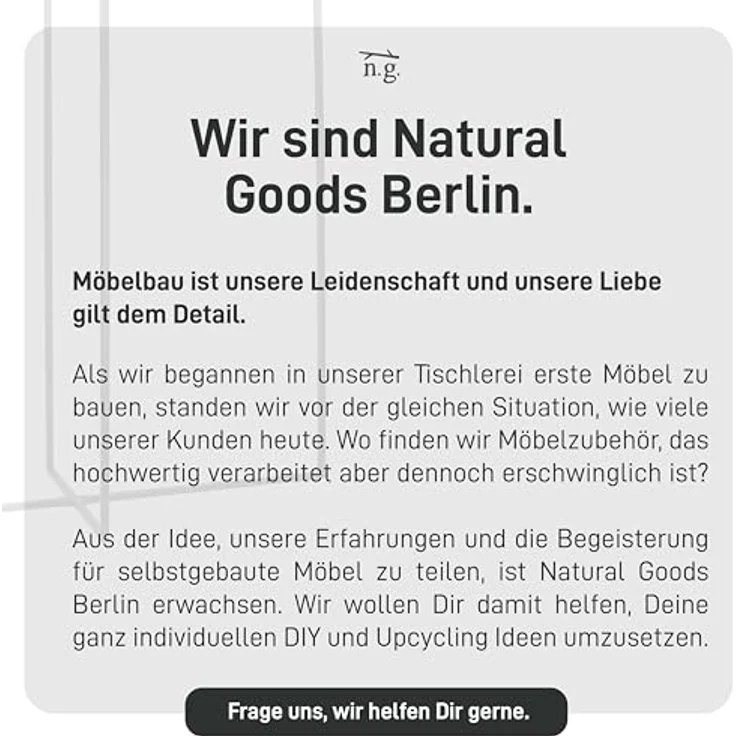 Natural Goods Berlin Kleiderständer KREUZ, Kleiderstange aus stabilem Metall, Freistehende Garderobenstange – Bild 9