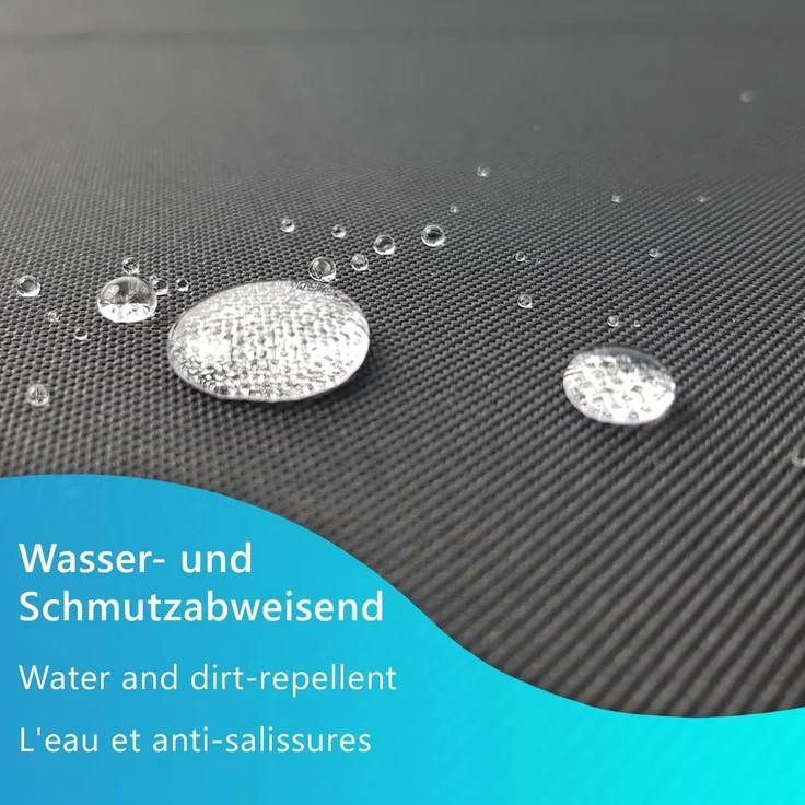 NYVI Sitzkissen Loungekissen SunLounge Outdoor Sitzkissen Sitzauflage Stuhlkissen, Wasserabweisend, Schmutzabweisend, Bequem, für Stühle, Bänke, Boden – Bild 2