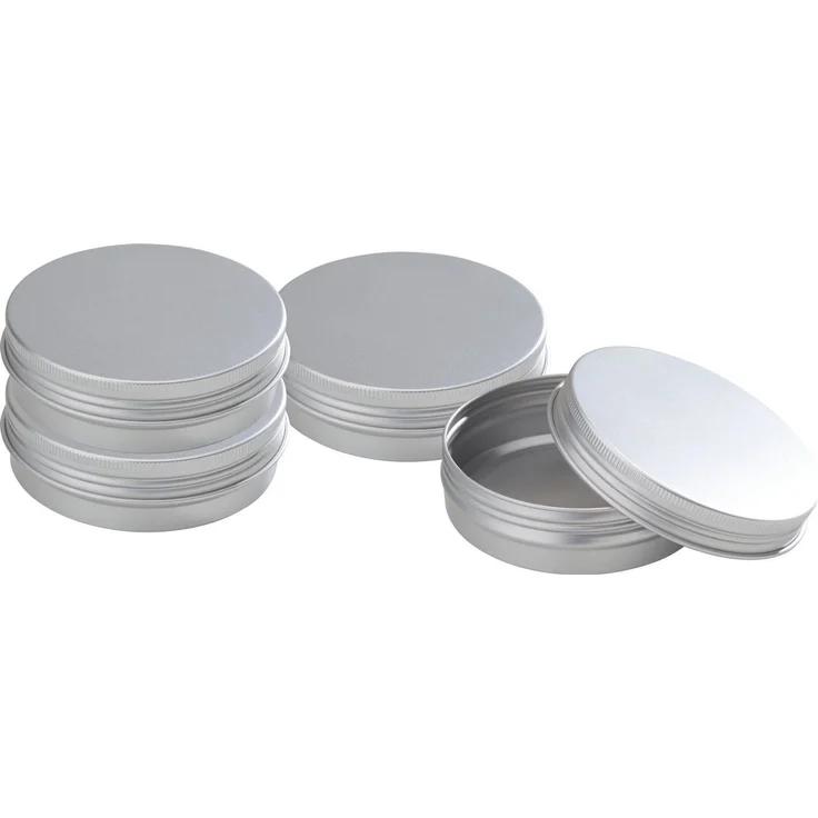 VBS Dose Rund, mit Schraubdeckel Aluminium