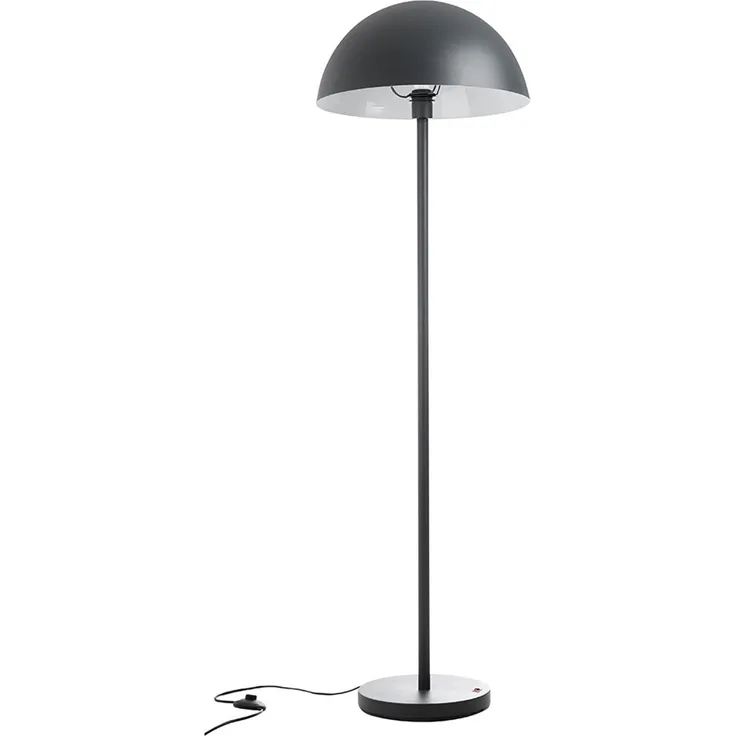 RGB LED Stehleuchte, dunkelgrau matt, Alu, H 145 cm