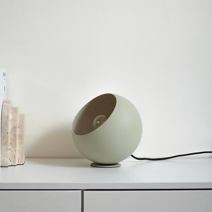 Lindby Tischleuchte Solomia, Metall, Grün IP20, 1 x 15 W LED – Bild 4