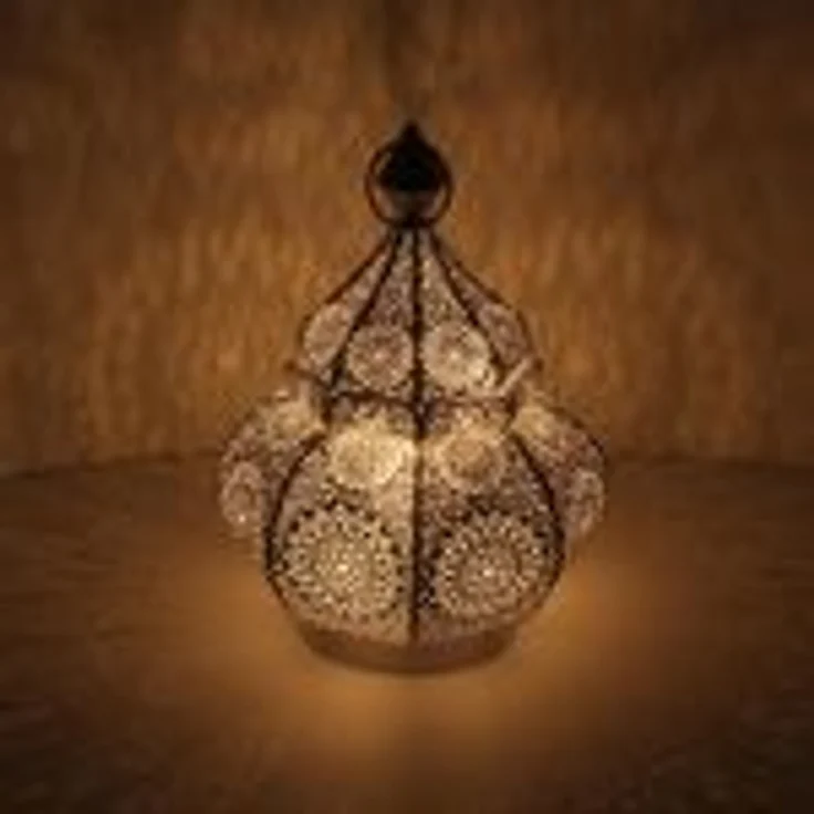 Orientalisches Windlicht Alima – Bild 2