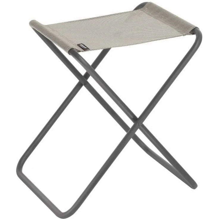 Lafuma Camping Hocker seigle II PH Beige Stahlrohr – Bild 1