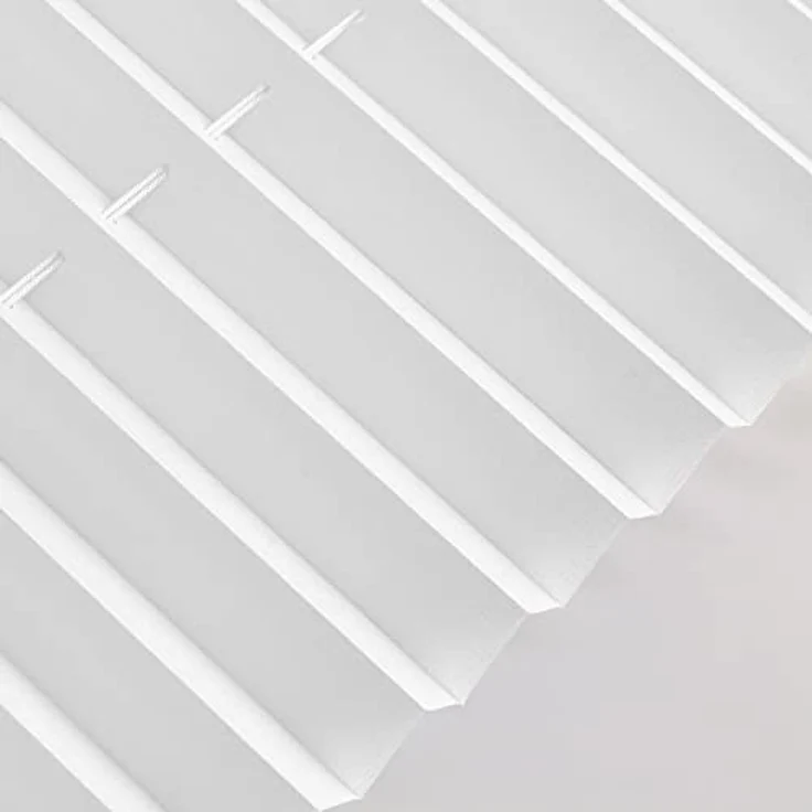 Plissee ohne Bohren Klemmfix 115x200 cm(BxH) Weiß Jalousie Sonnenschutz Easyfix Faltrollo Lichtdurchlässig Rollo für Fenster & Tür – Bild 2