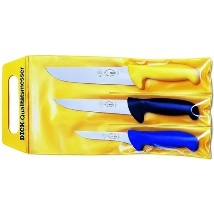 F. DICK Fleischmesser Dick Messersatz 3-tlg. ErgoGrip Fleischermesser 8257000 – Bild 2