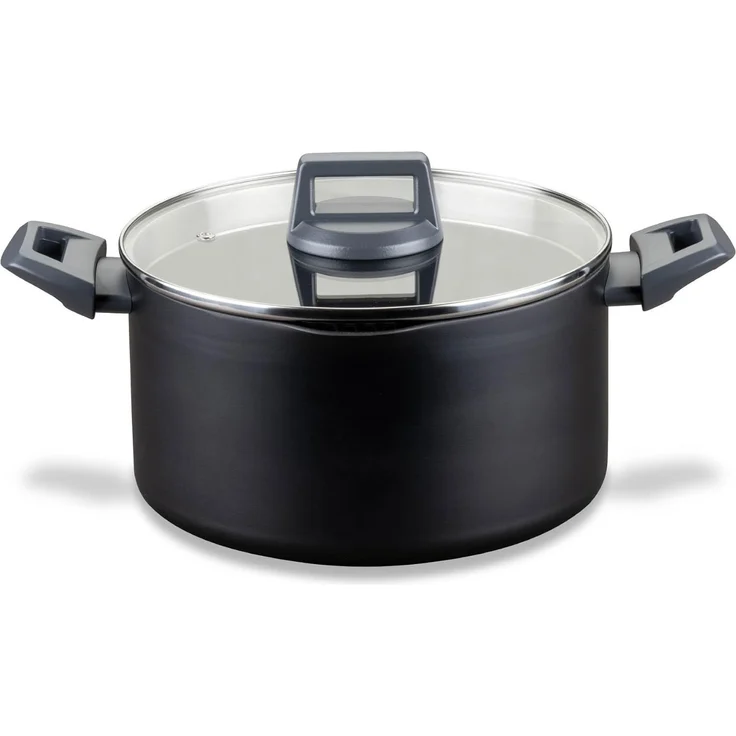 Fackelmann Kochtopf Statement 24cm – Topf mit keramische Beschichtung – Recyceltes Aluminium mit Antihaft-Beschichtung – PFAS-frei, Hitzebeständiger Griff, Für alle Herdarten inklusive Induktion – Bild 1