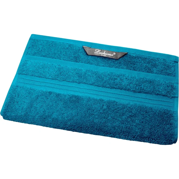 Lashuma Seiftuch Linz, (Set, 6-St), kleine Gästetücher Petrol 30x30 cm – Bild 1