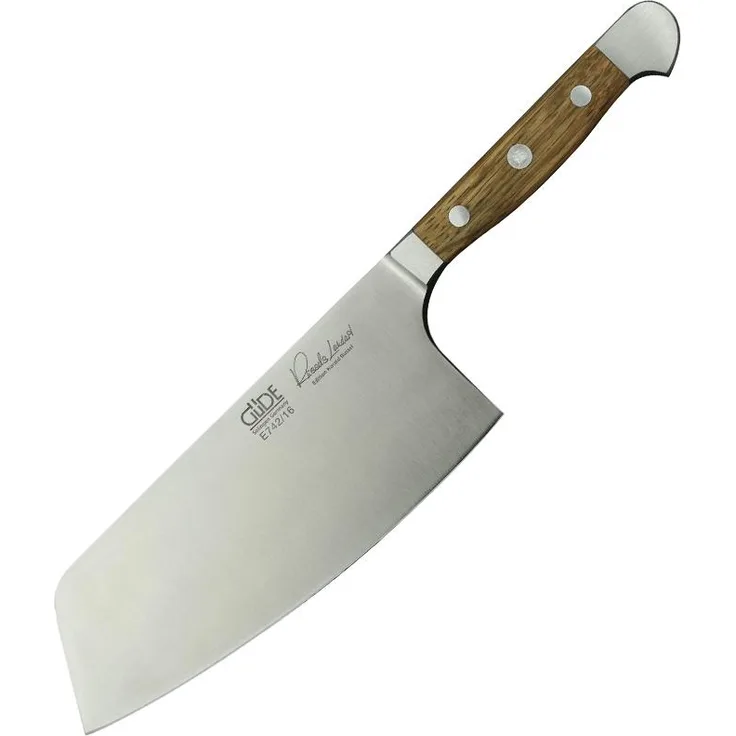 Chai Dao E742/16 von GÜDE, Serie Alpha Fasseiche, 16 cm lange Klinge