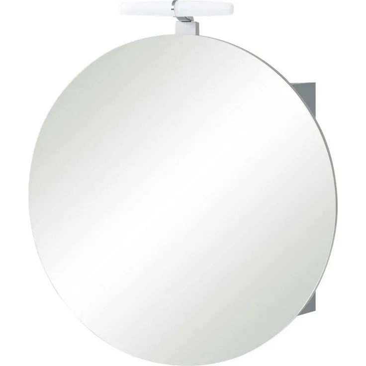 SCHILDMEYER Spiegelschrank Badezimmerschrank Aufbauleuchte Fjord 65 x 68,3 x 15,7 cm