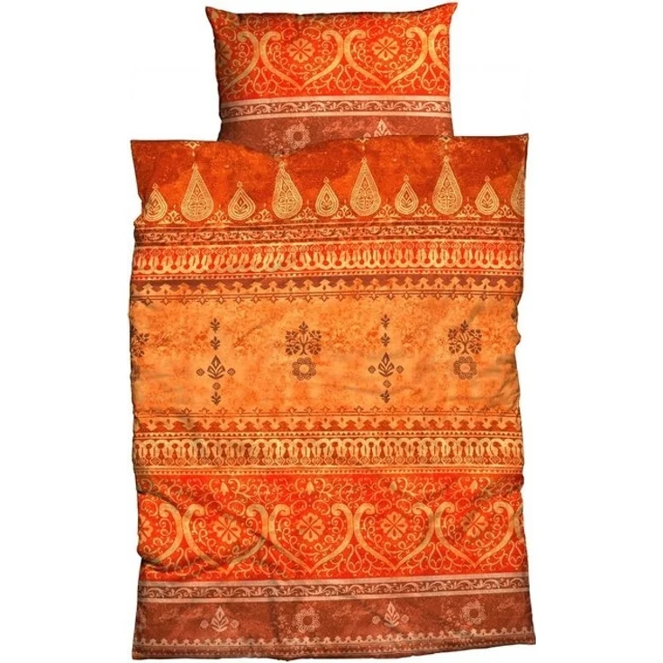 CASATEX Bettwäsche Indi, Biber, 2 teilig, romantisch, orientalisch, weich und gemütlich – Bild 4