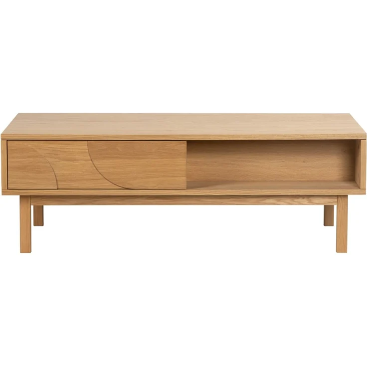 Bronx71 Couchtisch Mats Eiche hell 120x40 cm – Bild 2