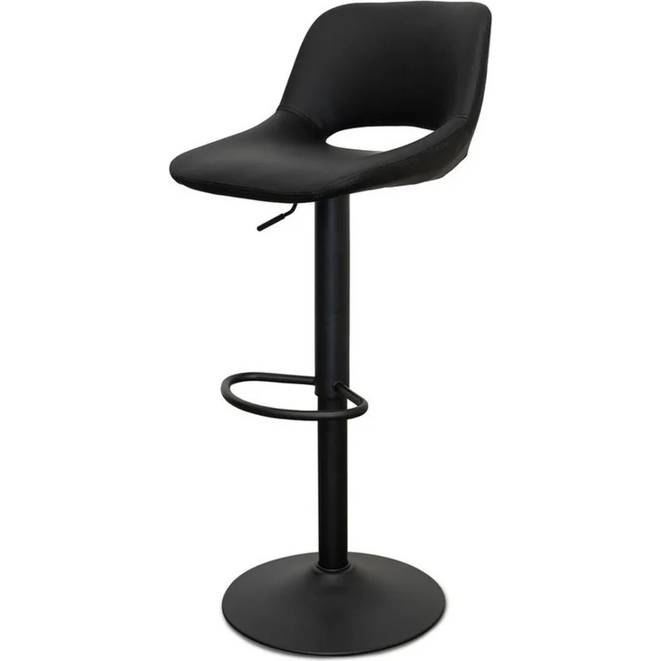 Weber GmbH Barhocker Weber Barhocker schwarz (1 St), bis 120kg, integrierte Fußstütze – Bild 2