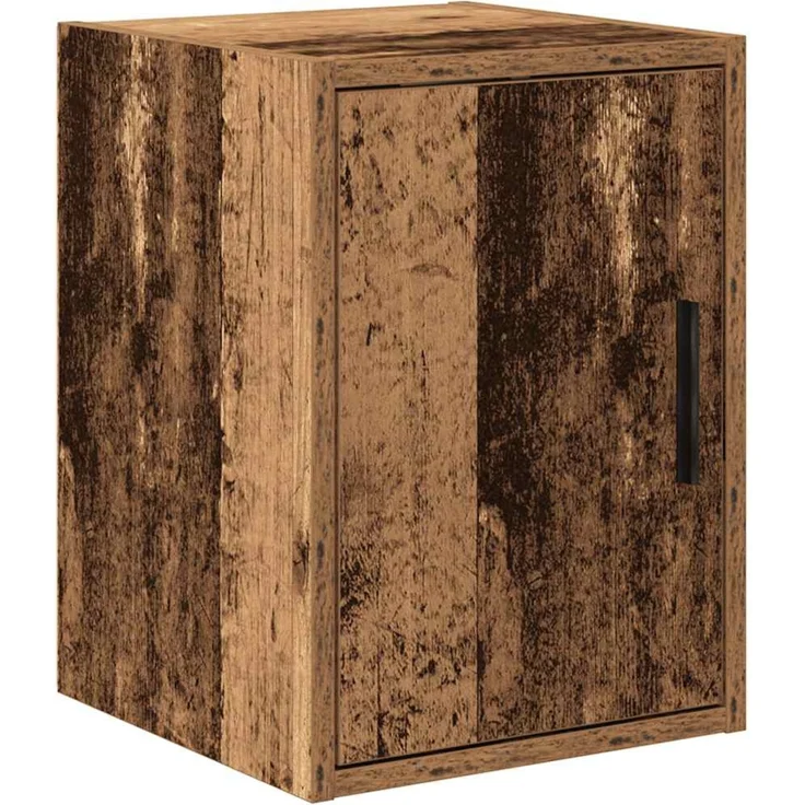 vidaXL Garagen-Wandschrank Altholz-Optik Holzwerkstoff 860621 – Bild 1