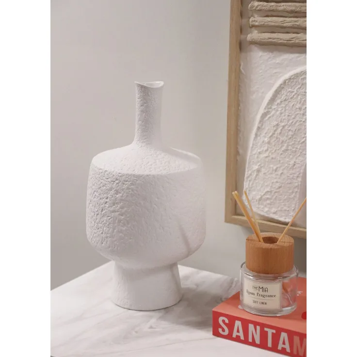 Evila Originals 'LCA0021' Vase, Weiß, 19 x 19 x 36 cm