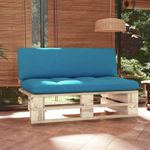 vidaXL Outdoor-Mittelsofa Paletten Imprägniertes Kiefernholz 3066533