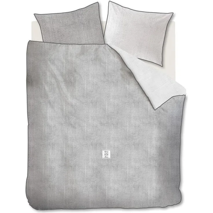 Rivièra Maison Renforcé Bettwäsche Coughton Court Anthracite 135X200+1.80X80 135x200 cm + 1 x 80 x 80 cm 1 Bettbezug, 1 Kissenbezug Anthrazit