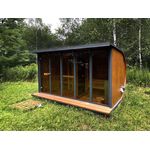 GardenAndPools Garten Sauna Horisont Nach mass