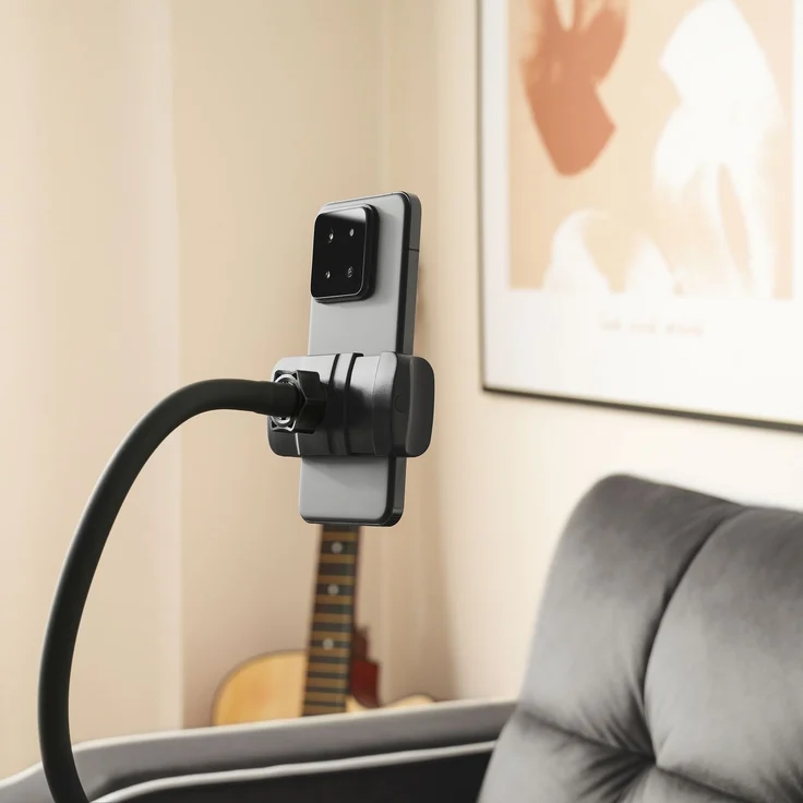 Merax 3-in-1 Ausziehbares Einzel-Schlafsofa – Mit Getränkehaltern und Handyhalter, Sofa-Liegestuhl, Schlafstuhl, Sessel, Dunkelgrau – Bild 6