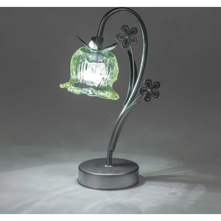 formano LED Tischleuchte Frühlingszeit, mit Timerfunktion, Grün, Motiv: Blume, Höhe: 31cm – Bild 2