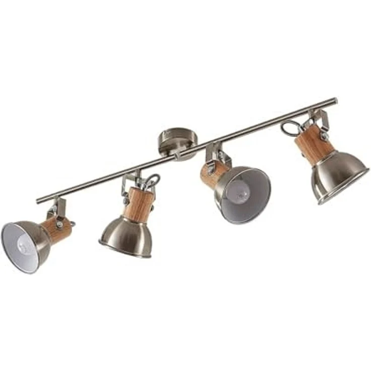 Lindby Deckenstrahler Dennis, Metall, Alu IP20, 4 x 8 W LED – Bild 1