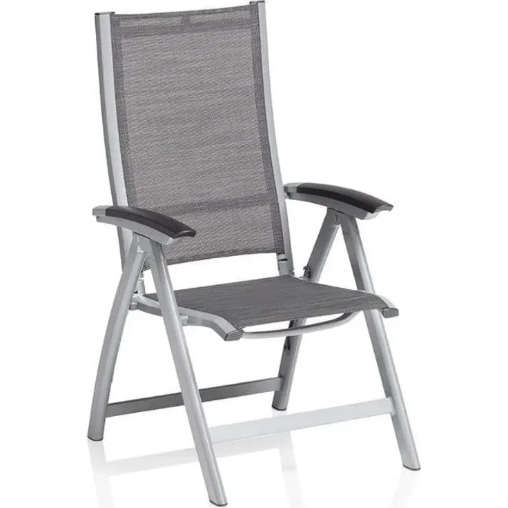 AVALON Multipositionssessel silber/ graphit