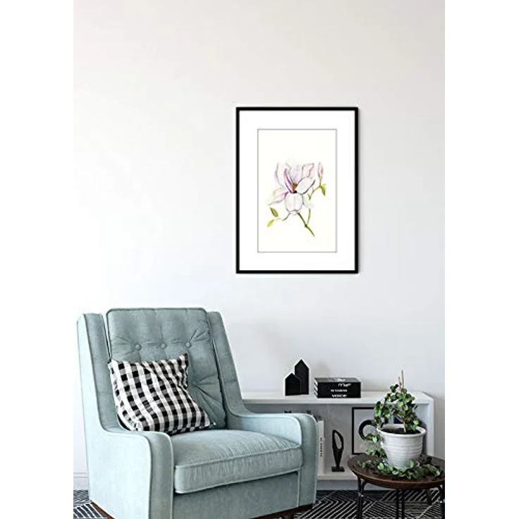 Komar Magnolia Shine Wandbild, hochwertiger Kunstdruck auf Premium-Poster Fotopapier, ohne Rahmen, 30 x 40 cm – Bild 4