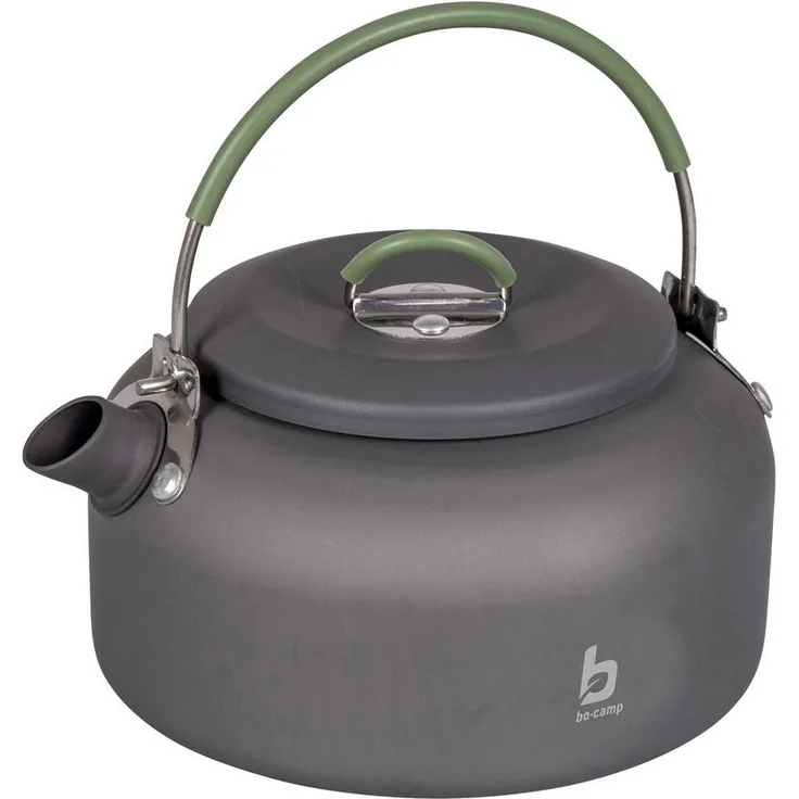 Bo-Camp Teekanne Alu Kessel 0,8 L Camping Wasserkocher Teekessel, Wasserkessel Kochkesssel