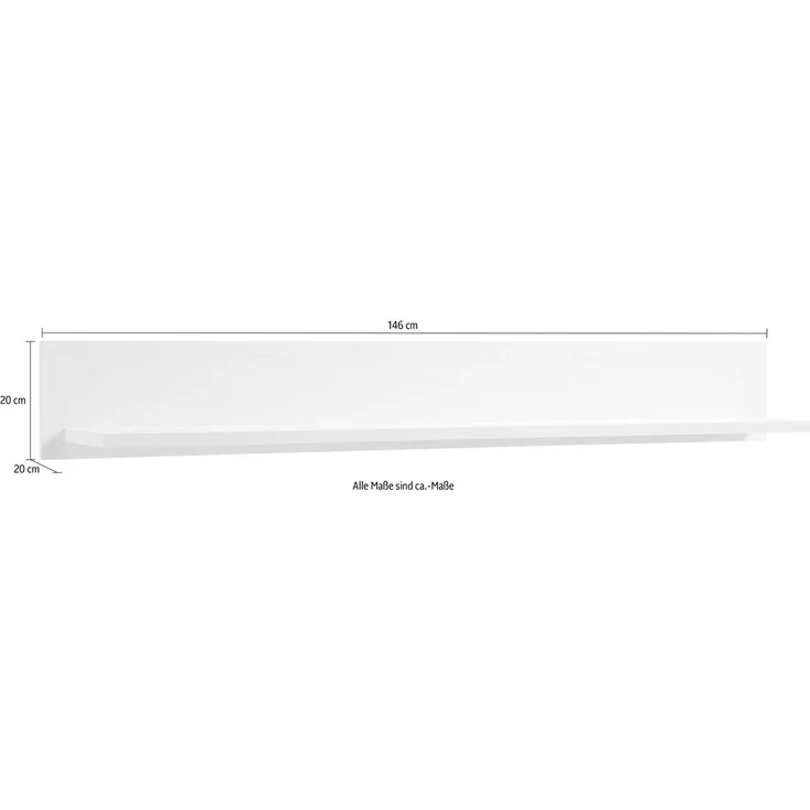 Home affaire Wandregal Cremona, Breite 146 cm – Bild 3