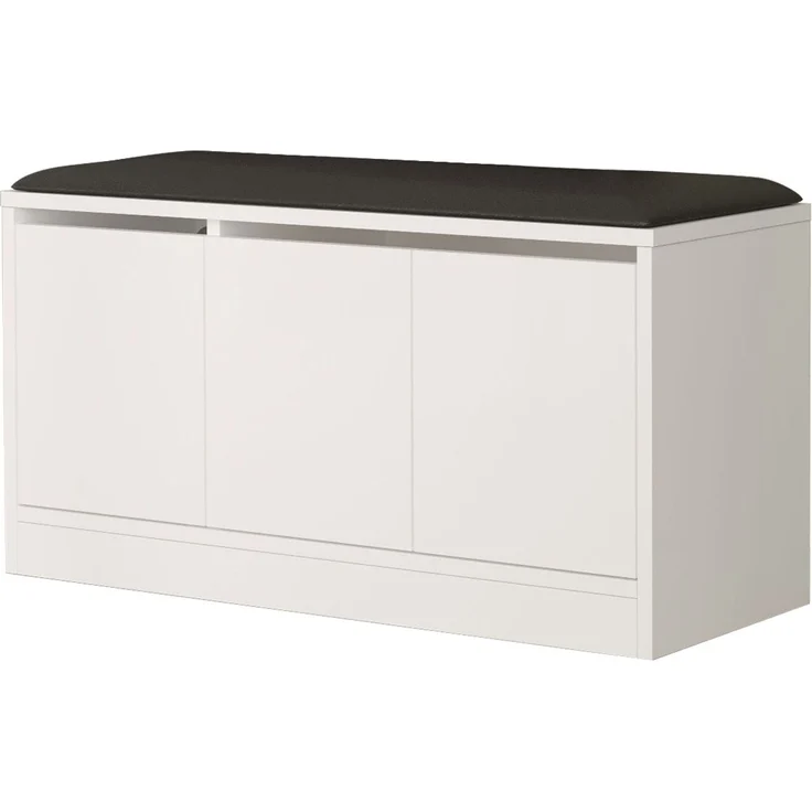 Skye Decor 'ELN2-W' Schuhschrank, Weiß, 89,6 x 45,8 x 35,5 cm – Bild 7