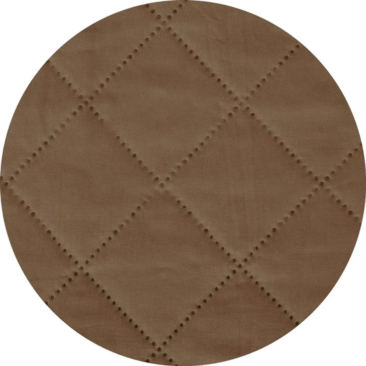 Sesselschoner gesteppt - 190x165cm Braun – Bild 8