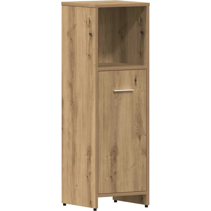vidaXL 4-tlg. Badmöbel-Set Artisan-Eiche Holzwerkstoff 3328942 – Bild 6