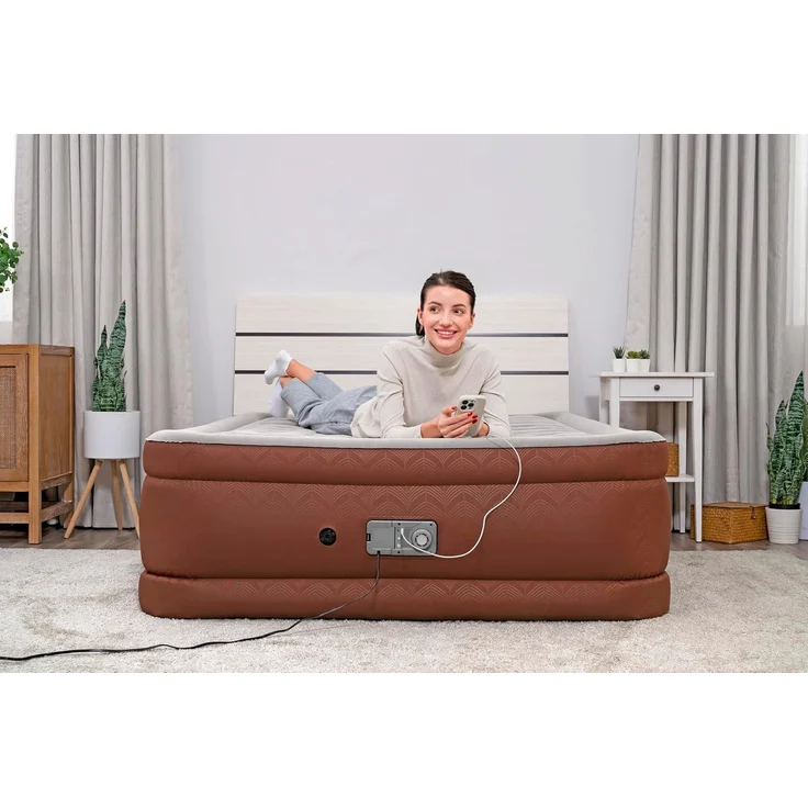 AlwayzAire® Fortech® Doppelluftbett mit integrierter Comfort Choice+™ Doppelpumpe 203 x 152 x 51 cm – Bild 8