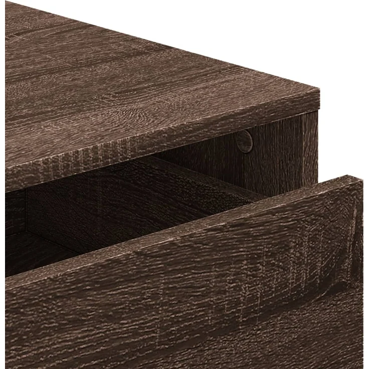 vidaXL Kommode Braun Eichen-Optik 40x41x76 cm Holzwerkstoff 852867 – Bild 7
