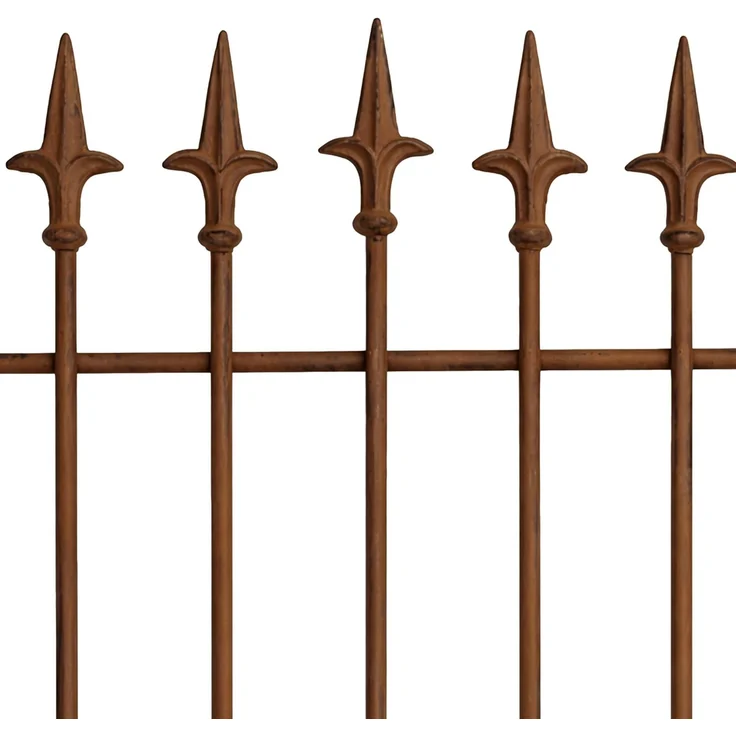 Rankgitter FREYA - 50x0,7x100cm, Metall, Antik-Braun | Rankhilfe Kletterpflanzen Gartendekoration – Bild 6