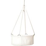 Leander Wiege weiß, inkl. Matratze