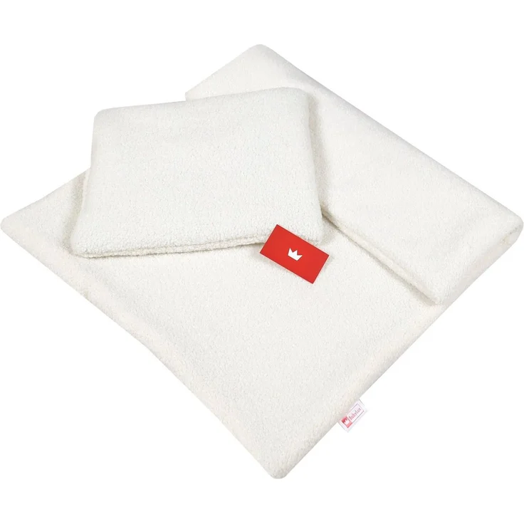 Babydecke BOUCLÉ 60x75 cm Winter Babydecke für Kinderwagen & Bett Weich, Warm DB, BabyLux, DB_60x75_Ecru – Bild 2
