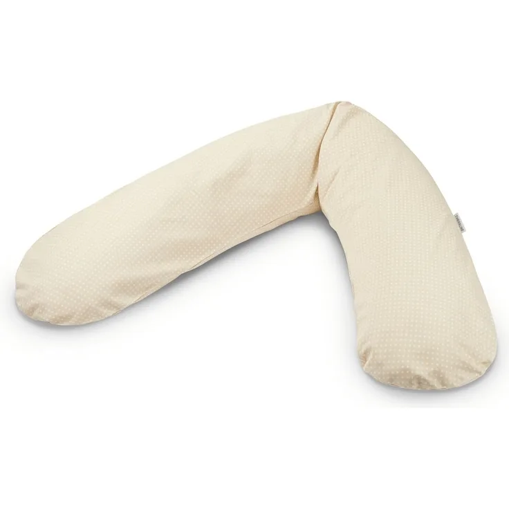 Theraline Stillkissen "Das Original" Microperlen inkl. Bezug 190 cm 75 Punkte Beige