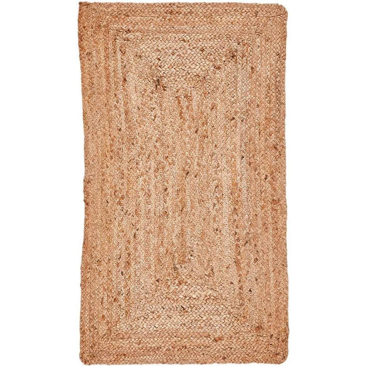 LUXOR living Teppich Salo, rechteckig, Höhe: 6 mm, Juteteppich, handgeflochten, Flecht Design, 100% Naturfaser – Bild 2