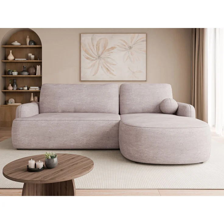 Mirjan24 Ecksofa Loridu (Farbe: Zoya 03, Seite: Rechts), 90 x 174 x 250 cm – Bild 2