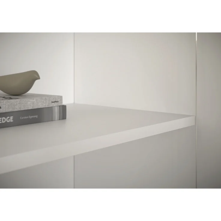 Kommode >Brest< 2 Türen, 1 Boden, in weiß - 60x84x35cm (BxHxT) – Bild 10