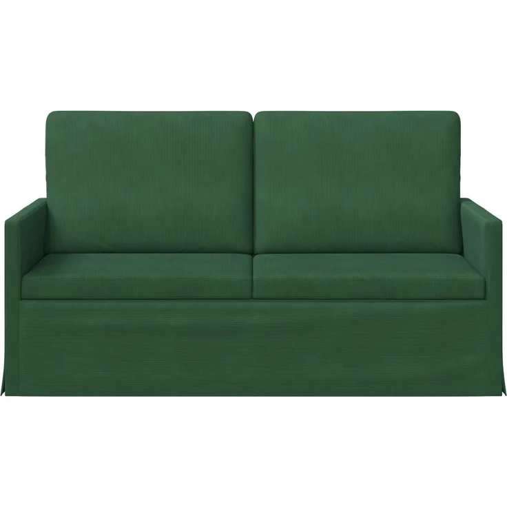 vidaXL 2-Sitzer Sofa Dschungelgrün 150 x 81 x 82 cm Cordstoff 42041104 – Bild 2