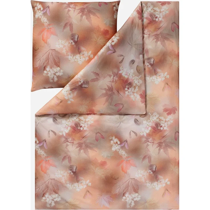 Estella Bettwäsche Chestnut 4452 980 Bernstein Kuschelflanell 155 x 220 + 80 x 80 cm – Bild 7