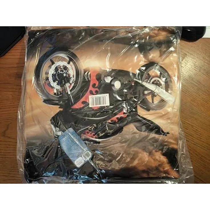 Motorbike Kopfkissen (1 Stück) Premium Dekokissen mit beidseitigem Digitaldruck