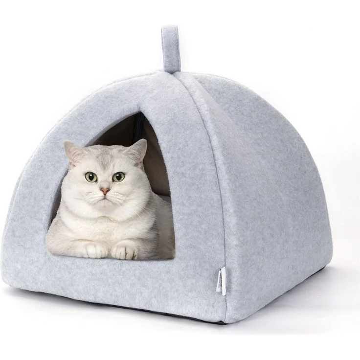 nobleza Tierbett Faltbares Katzenhaus Zwei in Eins Hund Katzenbett – Bild 1