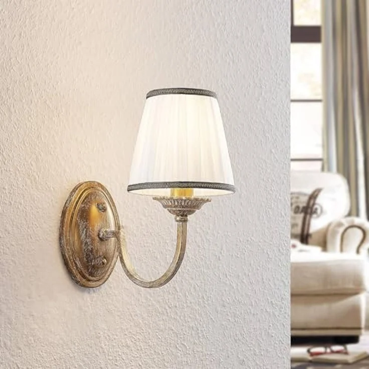 Lindby Wandleuchte Lumiel, Bronze IP20, 1 x 40 W – Bild 2