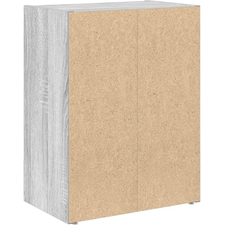 vidaXL Bücherregal Grau Sonoma 40x24x52 cm Holzwerkstoff 860360 – Bild 7