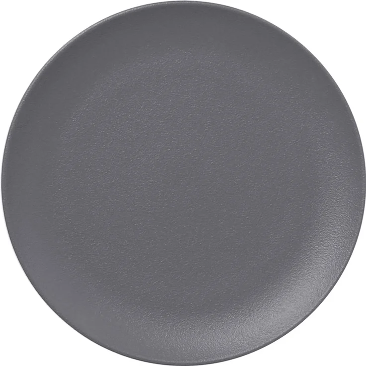 RAK Porcelain Neofusion stone grey Teller flach coupe Ø 30.7 cm / Ht. 3.2 cm
