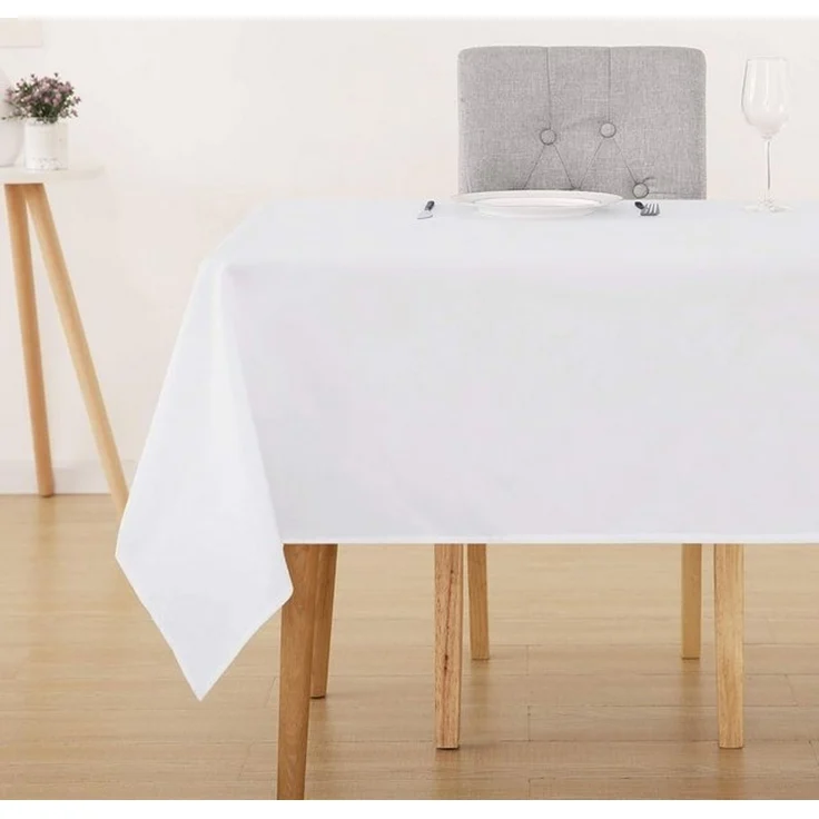 Deconovo Tischdecke Wasserabweisend Tischwäsche Abwaschbar Tischtücher Pflegeleicht (1er Set, Rechteckige Tischdecken), Lotuseffekt fleckabweisend rechteckige Tischdecken fleckabweisend – Bild 4
