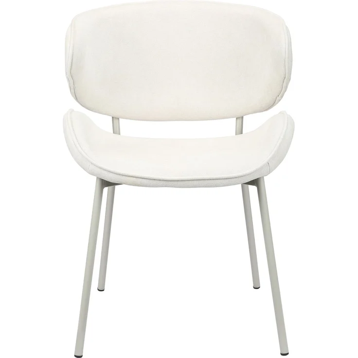 Selsey 'Pretically ' Polsterstuhl mit pflegeleichter Chenille, Creme – Bild 4
