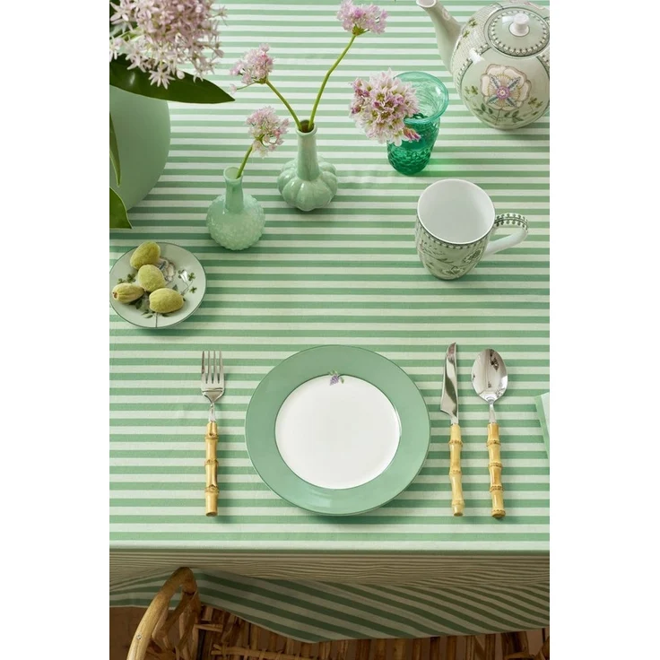 PiP Studio Frühstücksteller Lily&Lotus Uni Light Green Frühstücksteller 21cm – Bild 2